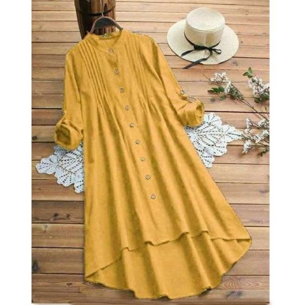 Classy Rayon Solid Kurti for Women