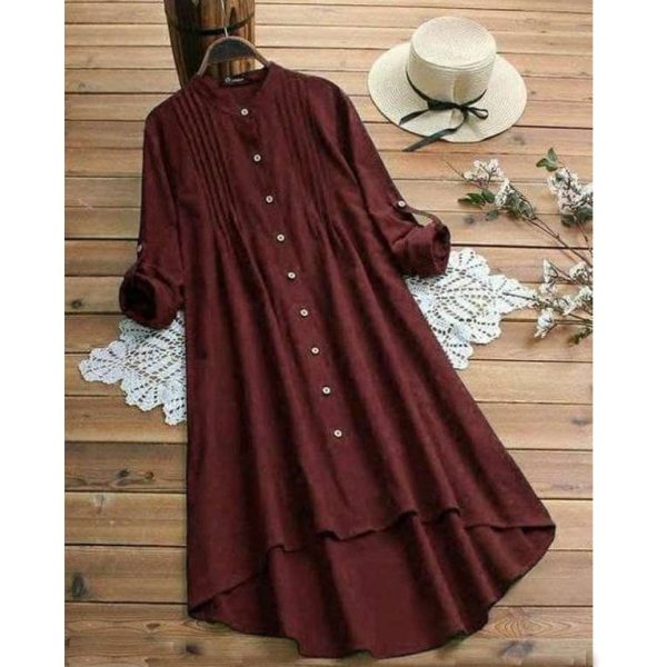 Classy Rayon Solid Kurti for Women